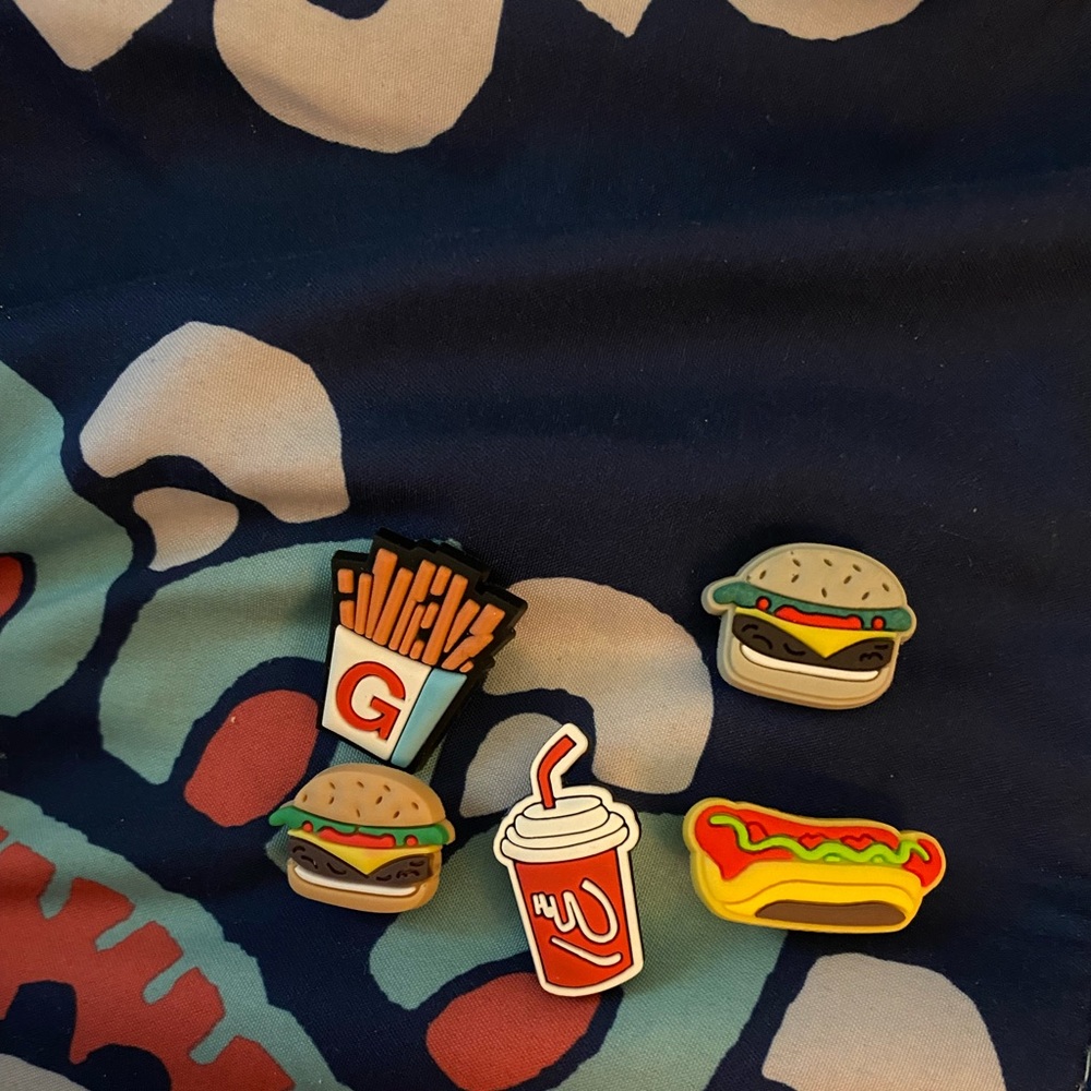 Food crocs jibbitz